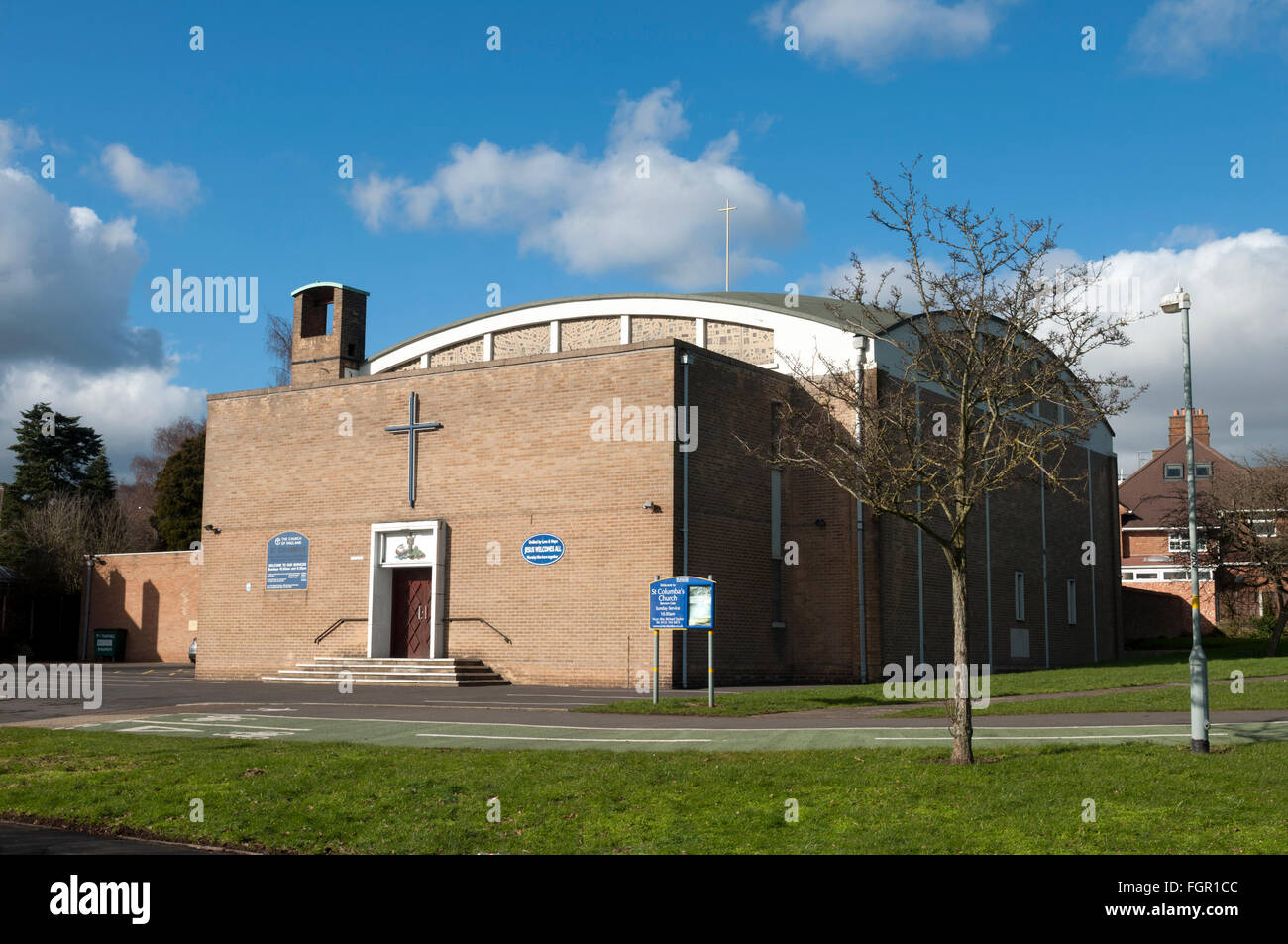 St Columba`s Church, Banners Gate, Sutton Coldfield, West Midlands, UK Stock Photo